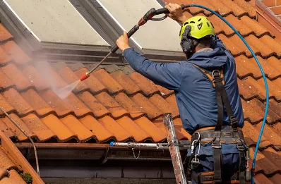 Démoussage et hydrofuge de toiture à Mélamare